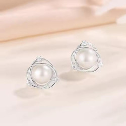 Monemel Swarovski Blue Earring